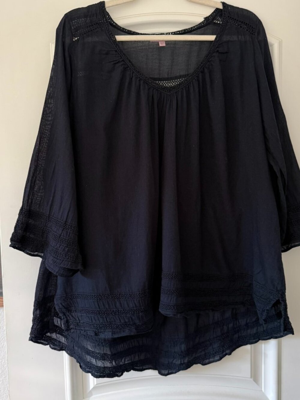CALYPSO ST BARTH COTTON TUNIC SIZE S